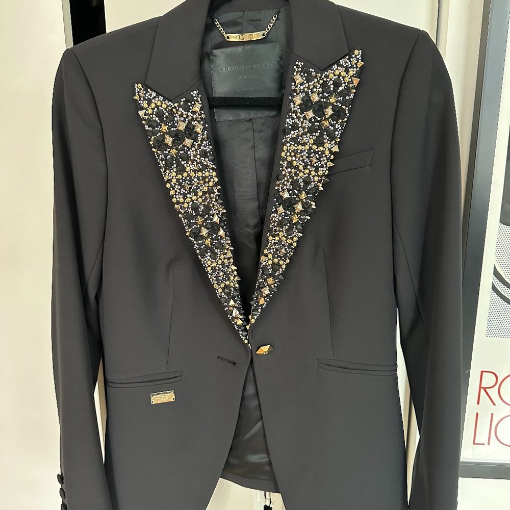 PHILIPP PLEIN BLAZER "DENOEL PREZZO" (Women's Medium) - Like new